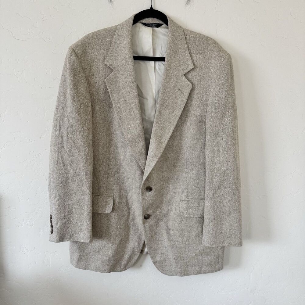 Nordstrom Cream Blazer Size 43R